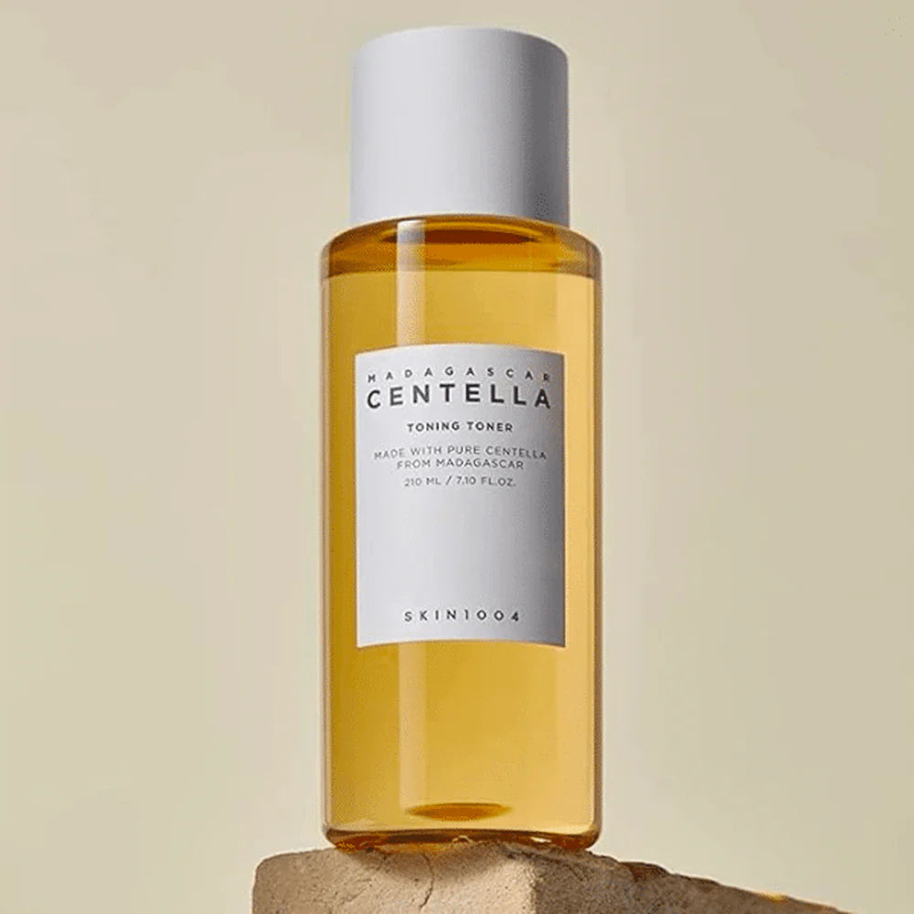 Madagascar Centella Toning Toner 7.10 fl.oz, 210ml, Daily Skin Care Solution for Sensitive Acne-Prone Skin