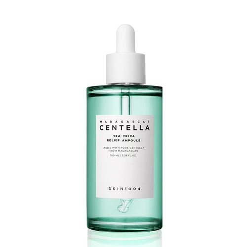 Tea-Trica Relief Ampoule 3.38 fl. oz, 100ml, Soothing Hydration for Sensitive Skin
