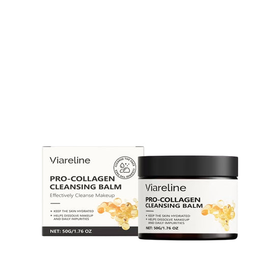 Viareline Collagen Makeup Remover Gentle Skin, Refreshing, Emulsifying, Rinsing, Moisturizing And Brightening